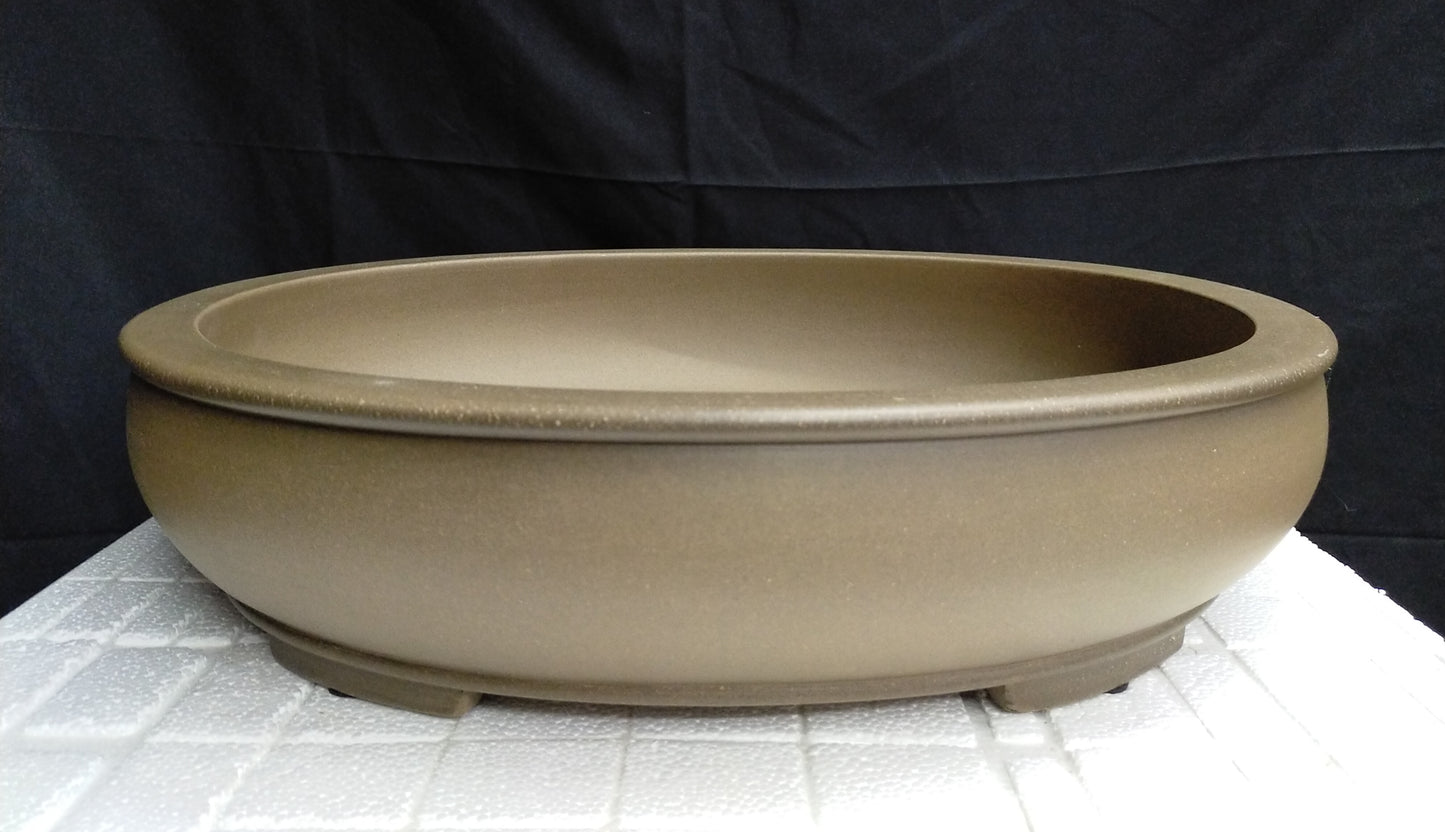 Quality oval bonsai pot - 46cm