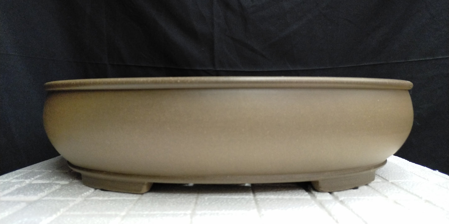 Quality oval bonsai pot - 46cm