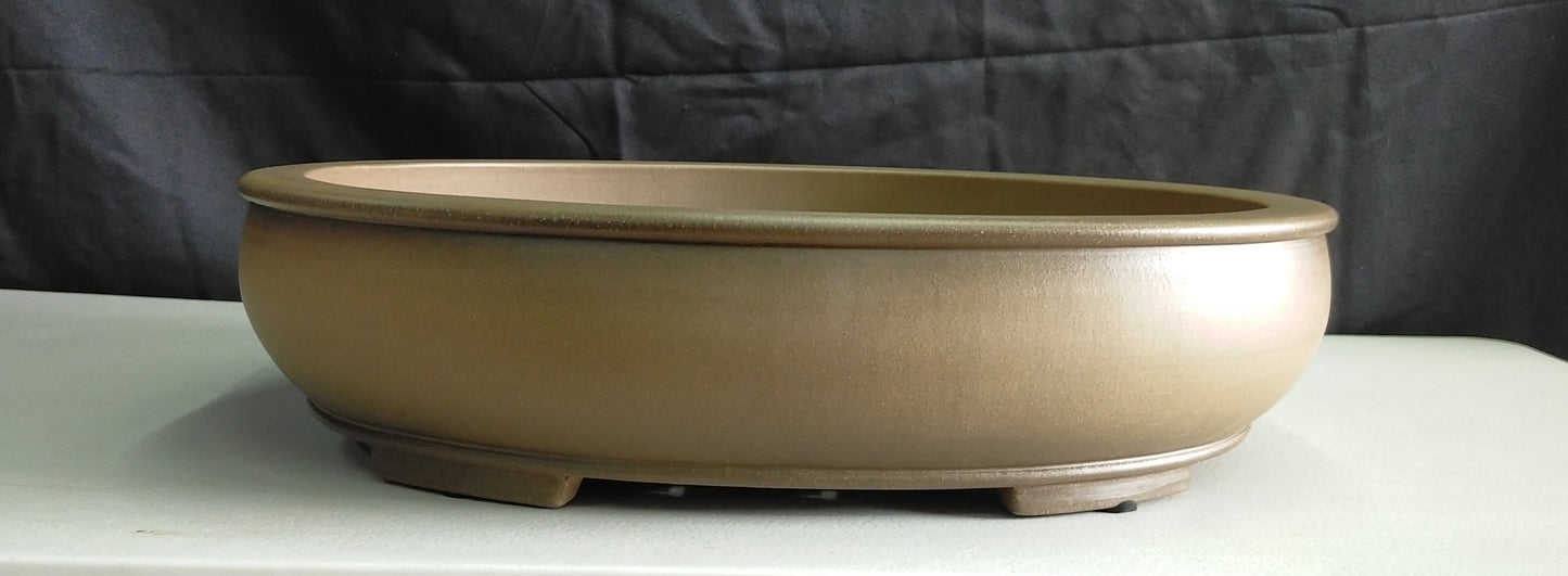 Quality oval bonsai pot - 46cm
