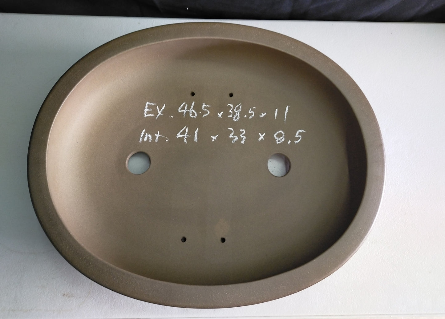Quality oval bonsai pot - 46cm