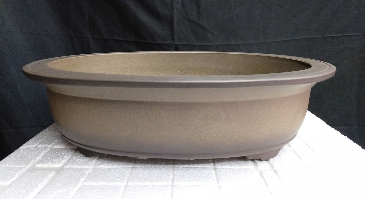 Quality oval bonsai pot - 48cm