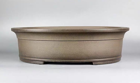 Quality oval bonsai pot - 49cm