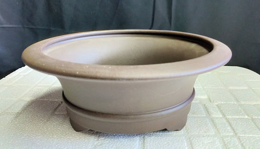 Quality round bonsai pot - 26cm