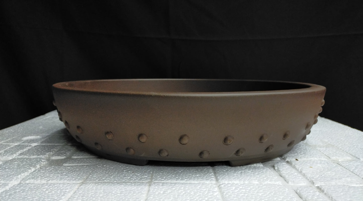 Quality round bonsai pot - 32cm