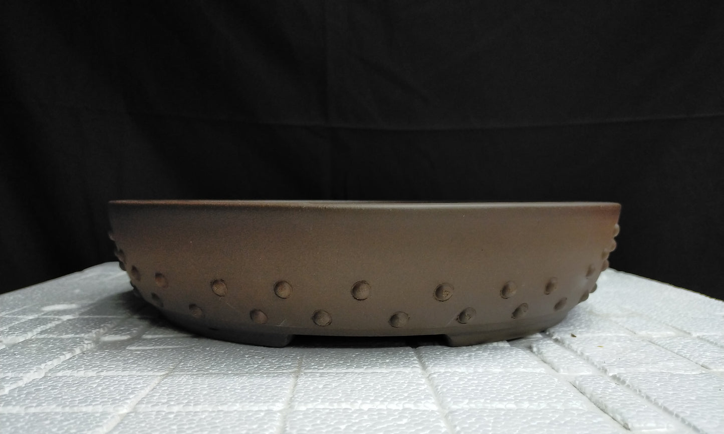 Quality round bonsai pot - 32cm