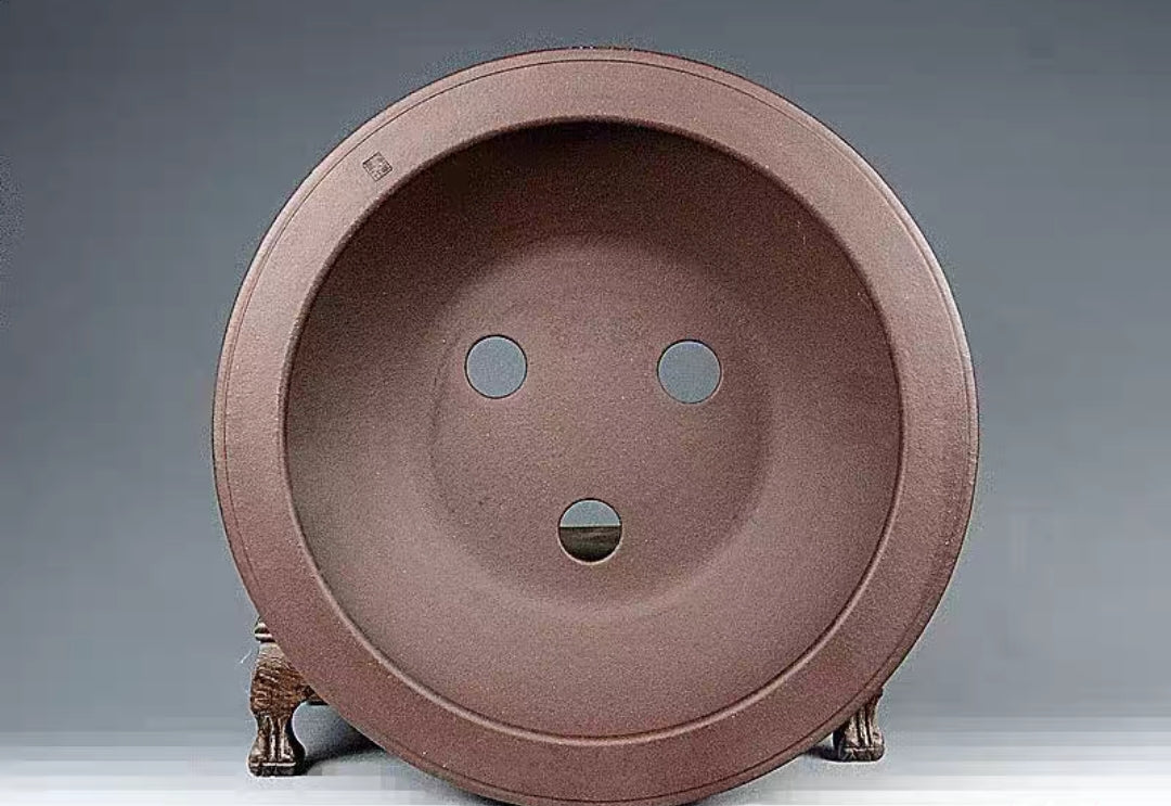 Quality round bonsai pot - 32cm