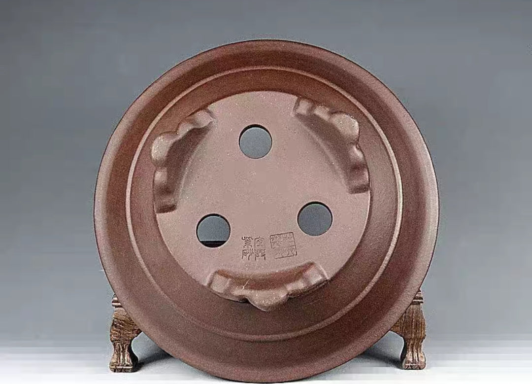 Quality round bonsai pot - 32cm