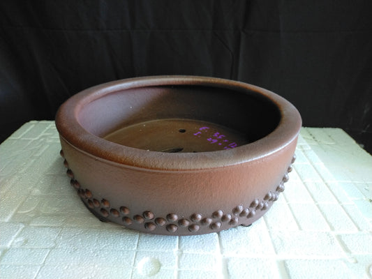 Quality round bonsai pot - 35cm