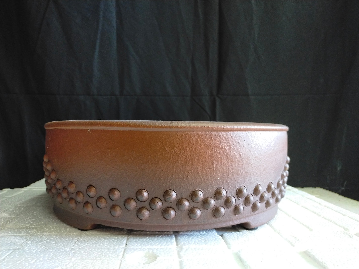 Quality round bonsai pot - 35cm
