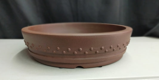 Good value round drum bonsai pot - 40cm