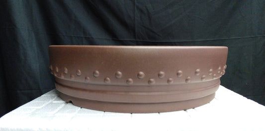 Quality round bonsai pot - 50cm