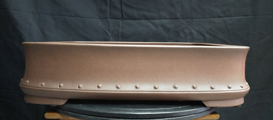 Quality rectangular bonsai pot - 44cm