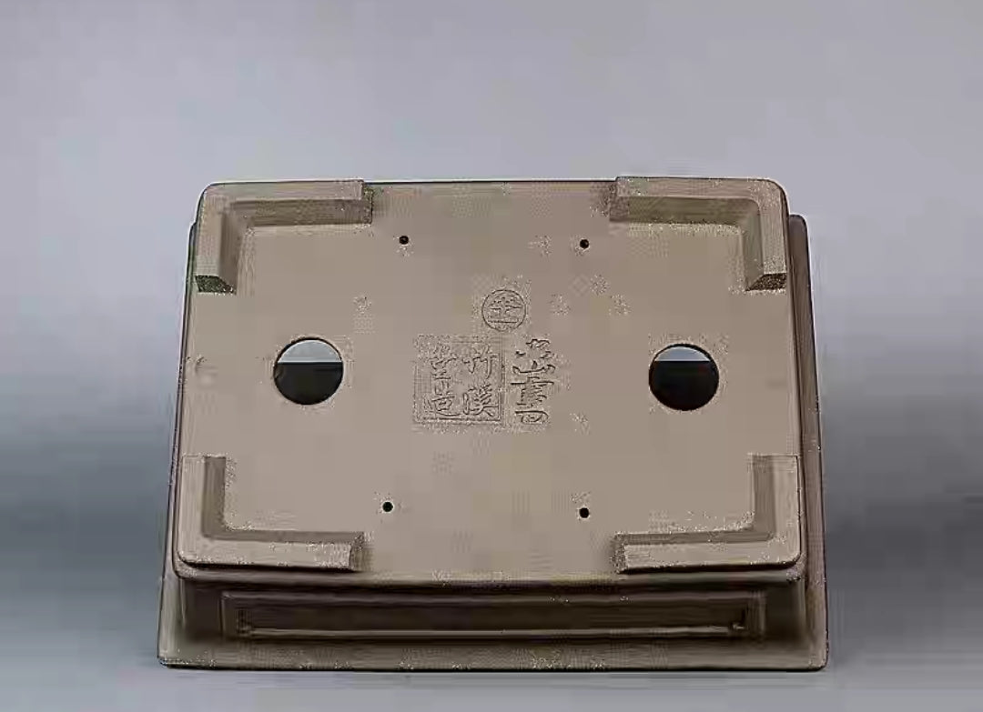 Quality rectangular bonsai pot - 30cm