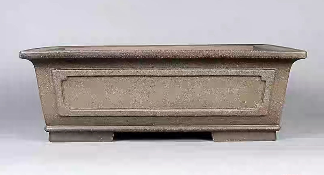 Quality rectangular bonsai pot - 30cm