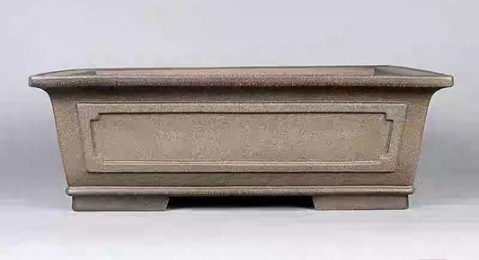 Quality rectangular bonsai pot - 30cm