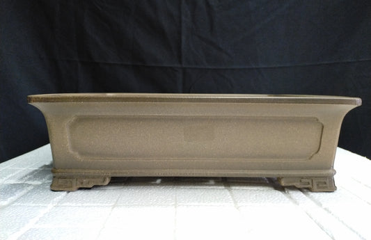 Quality rectangular bonsai pot - 32cm