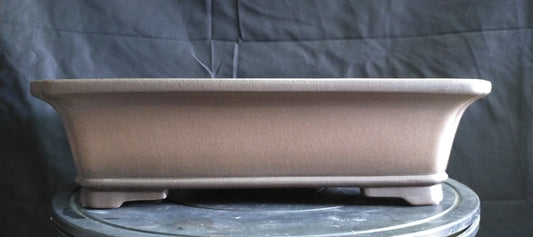 Quality rectangular bonsai pot - 35cm