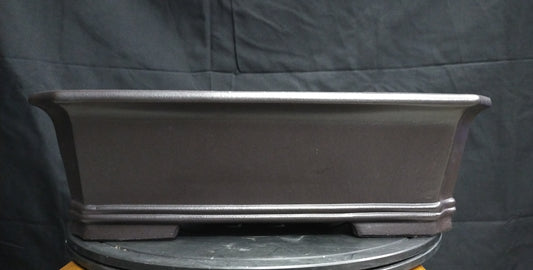 Quality rectangular bonsai pot - 40cm
