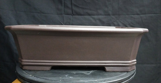 Quality rectangular bonsai pot - 40cm
