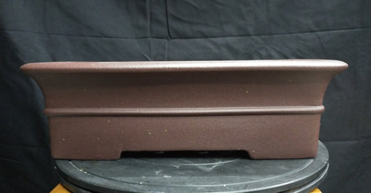 Quality rectangular bonsai pot - 40cm