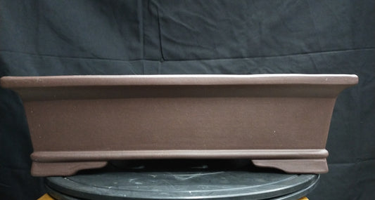 Quality rectangular bonsai pot - 40cm