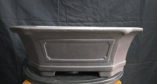 Quality rectangular bonsai pot - 44cm