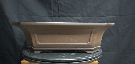Quality rectangular bonsai pot - 45cm