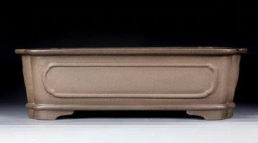 Quality rectangular bonsai pot - 46cm