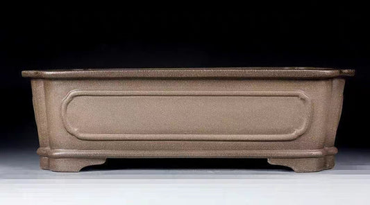 Quality rectangular bonsai pot - 46cm