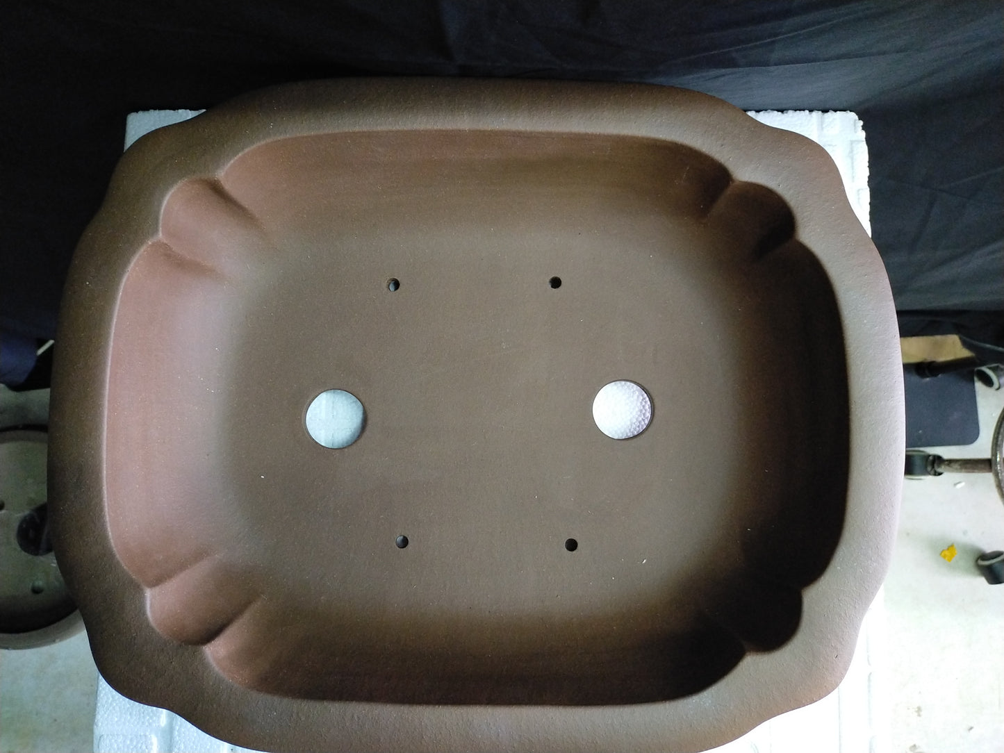Quality rectangular bonsai pot - 46cm