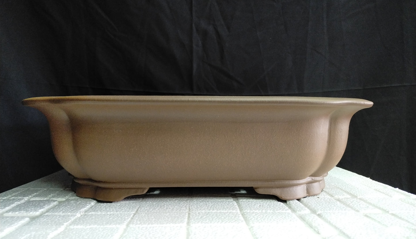 Quality rectangular bonsai pot - 46cm