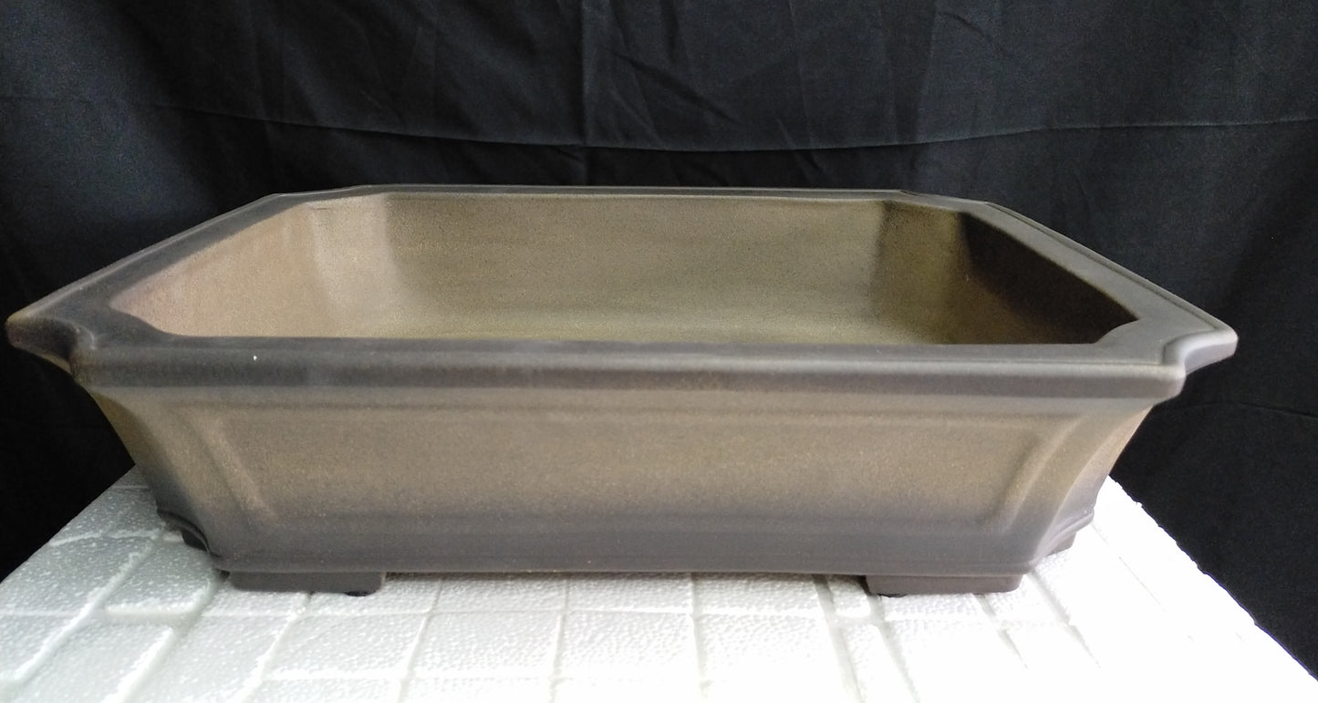 Quality rectangular bonsai pot - 50cm