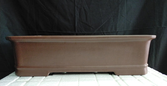 Quality rectangular bonsai pot - 50cm