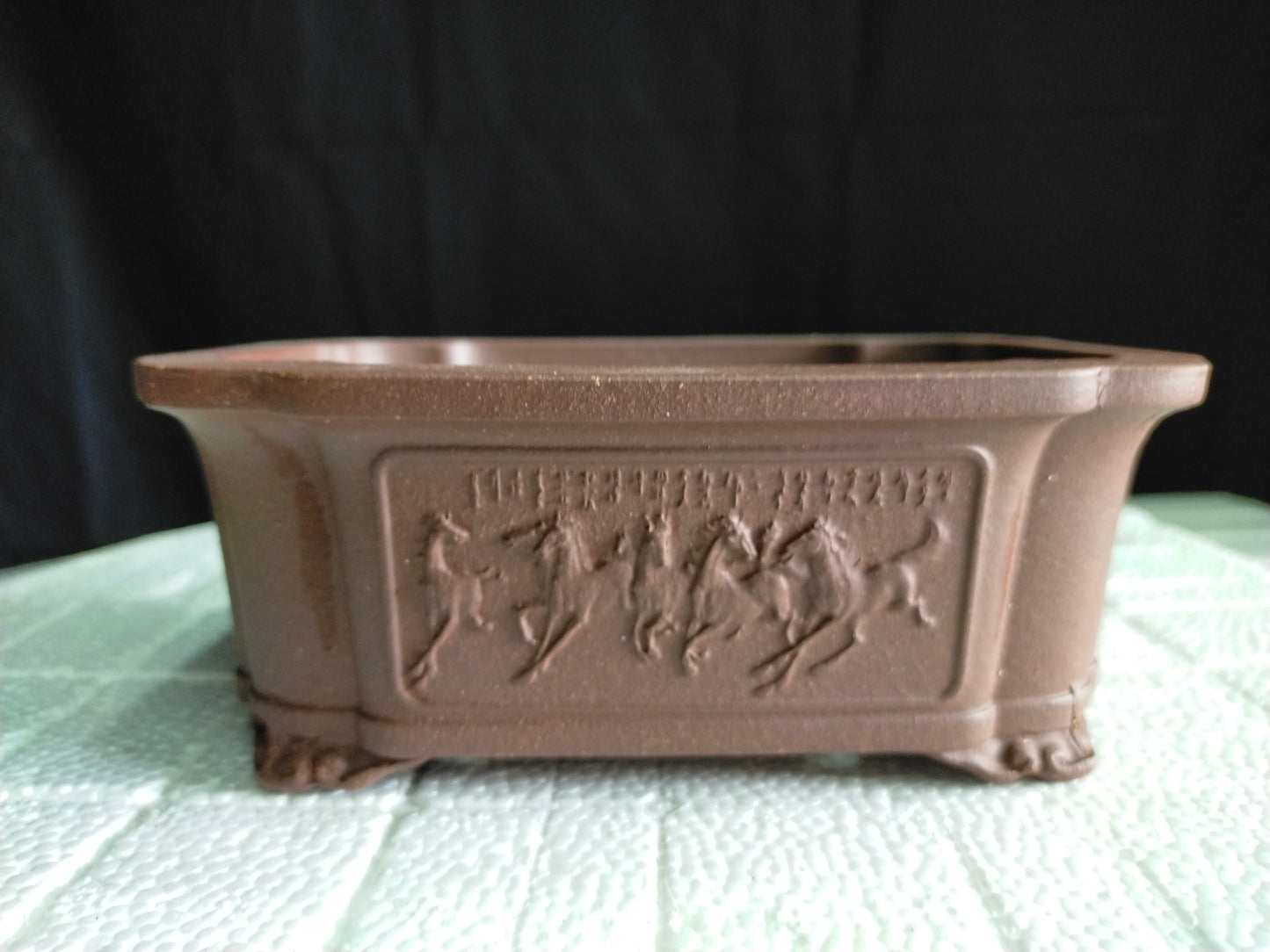 Beautiful small / shohin bonsai pot - 17cm