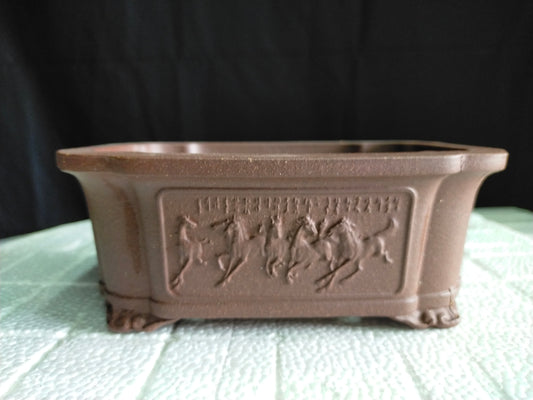 Beautiful small / shohin bonsai pot - 17cm