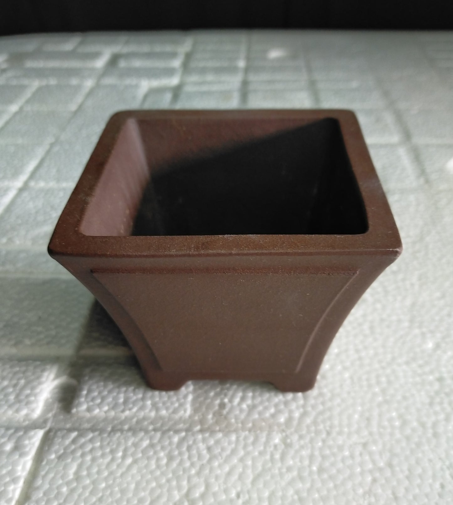 Beautiful small / shohin bonsai pot - 8.7cm