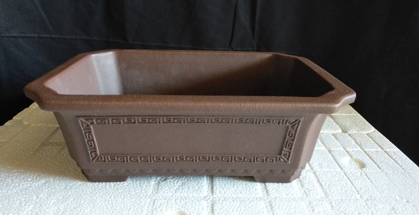 Good value rectangular bonsai pot - 30cm