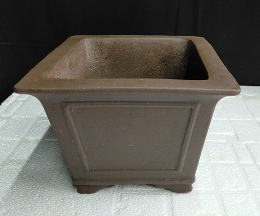 Beautiful semi cascade bonsai pot - 19cm