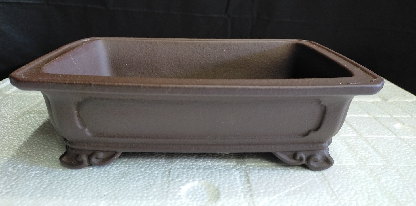 Good value rectangular bonsai pot - 24cm