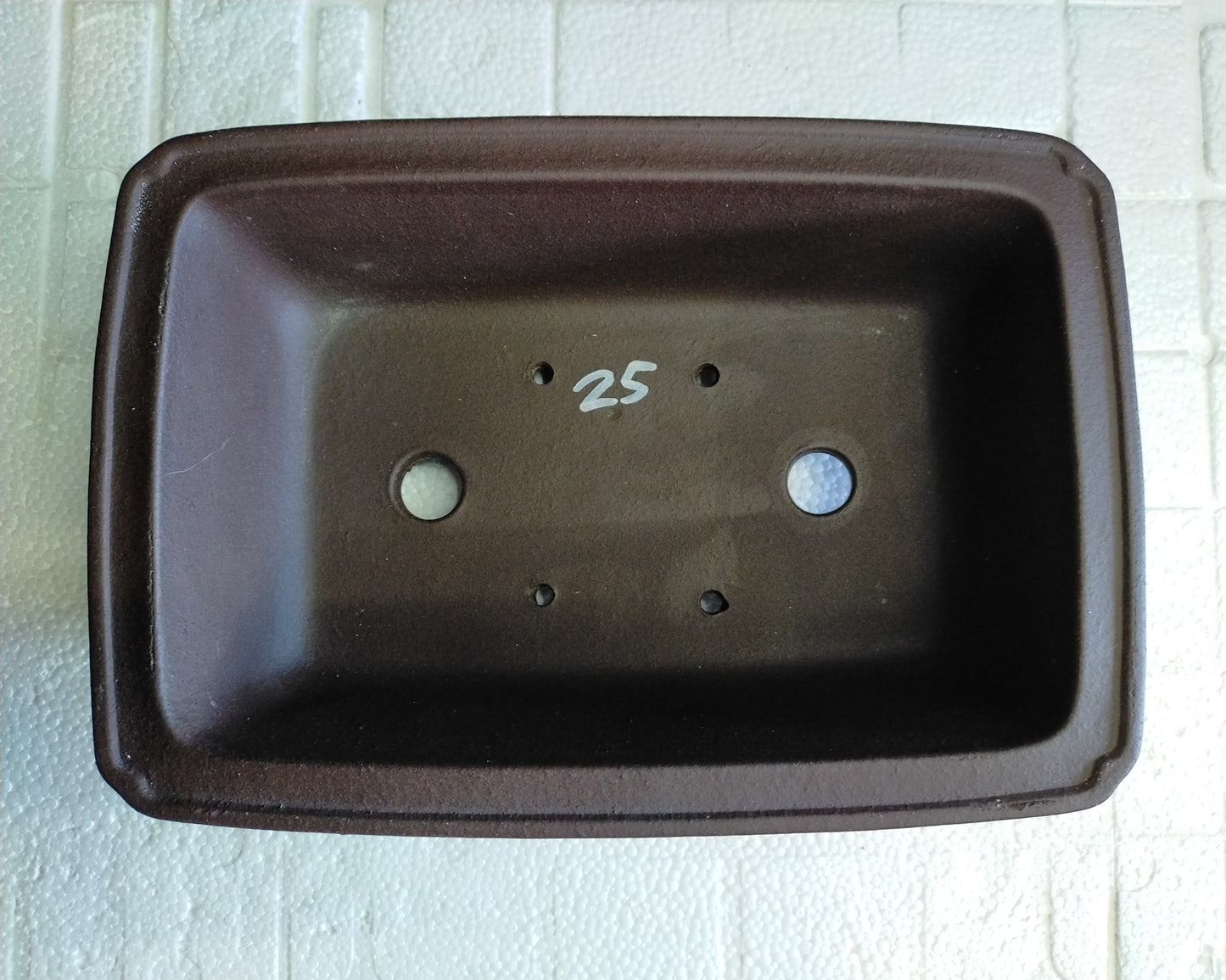 Good value rectangular bonsai pot - 24cm